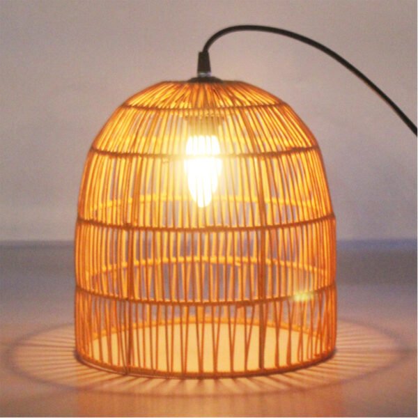 Bamboo Pendant Lamp for Home Indoor or Hotel Lustre