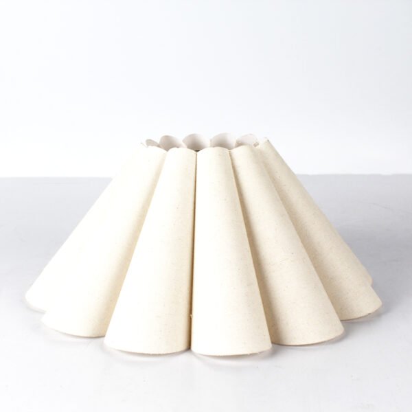 Linen Table Lamp Shade With E27 Base Bulbs Spider Ring