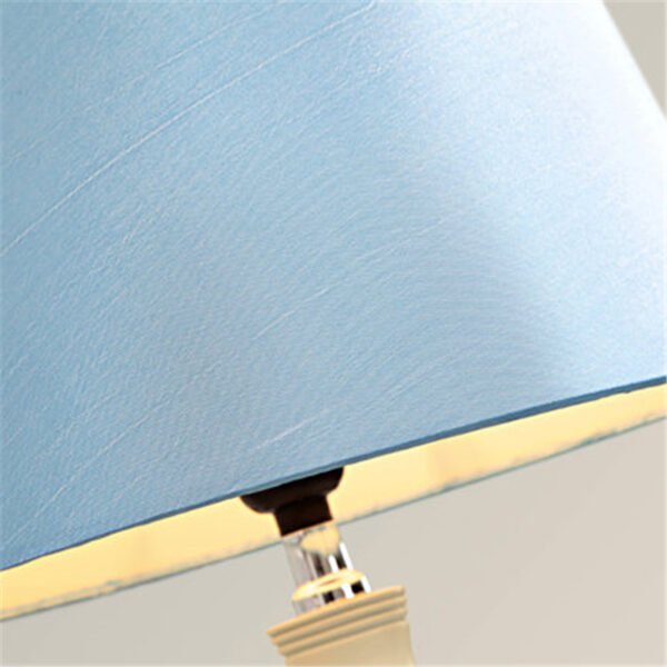 Blue Round Hardback Lampshade