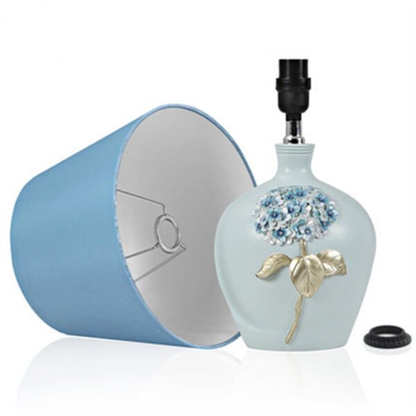 Blue Round Hardback Lampshade